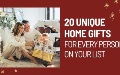20 Unique Home Gifts for Every Person on Your List